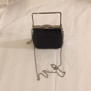 Woman’s clutch bag.